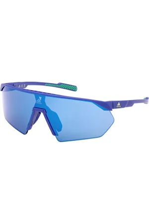 adidas Donna SP0076 PRFM SHIELD 91Q Occhiali da sole Plastica Maschera Normale Specchiato