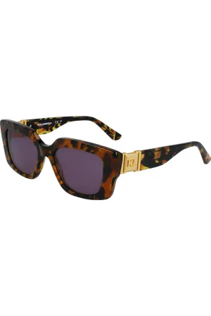 Karl Lagerfeld Donna KL6125S 234 Occhiali da sole Acetato Grigio Squadrata Normale Normale