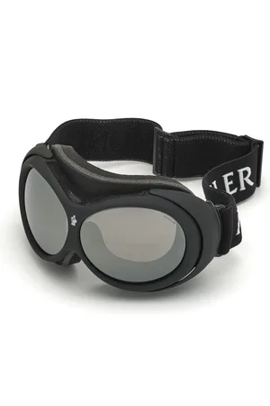 Moncler Unisex ML0130 05C Occhiali da sole outlet Iniettato Grigio Maschera Normale Specchiato