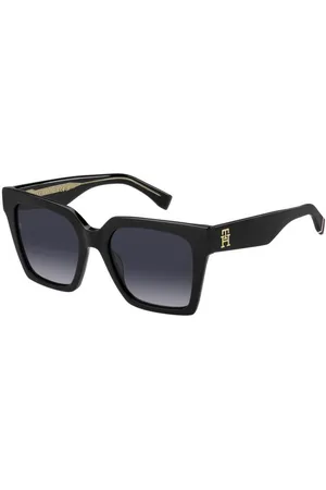 Tommy Hilfiger Donna TH 2100/S 807/9O Occhiali da sole Acetato Grigio Squadrata Sfumato