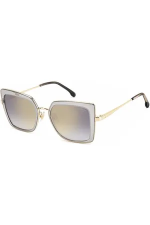Carrera Donna 3031/S KB7/FQ Occhiali da sole Metallo /oro Squadrata Normale Specchiato