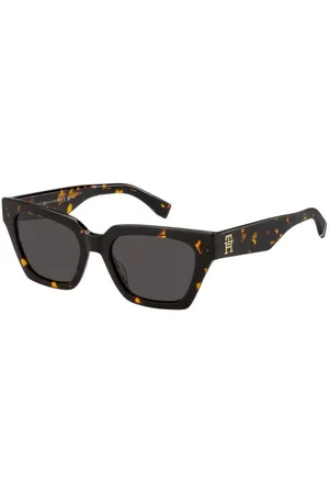 Tommy Hilfiger Donna TH 2101/S 086/IR Occhiali da sole Acetato Grigio Geometrica