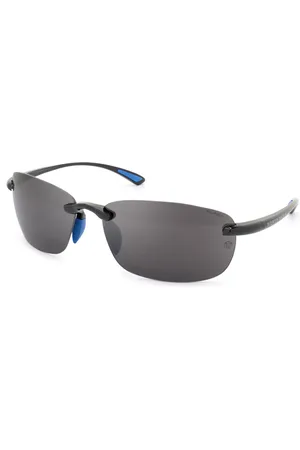 North Sails Unisex Vega NS005 Occhiali da sole Plastica Grigio Squadrata Polarizzata