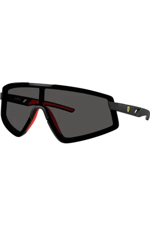 FERRARI Uomo FZ6009U 504/87 Occhiali da sole Iniettato Grigio Geometrica Normale
