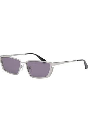 OFF-WHITE Unisex OERI119 Richfield 7207 silver Occhiali da sole Metallo Grigio Squadrata Normale