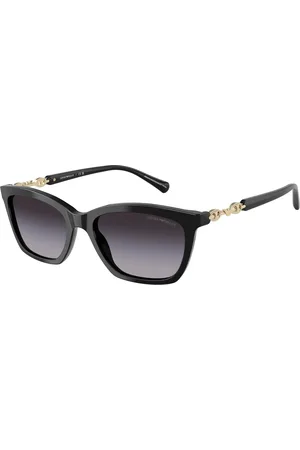Emporio Armani Donna EA4238 50178G Occhiali da sole Acetato Grigio Cat Eye Normale Sfumato