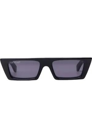 OFF-WHITE Unisex OERI010 Marfa 1007 black Occhiali da sole Acetato Grigio Squadrata