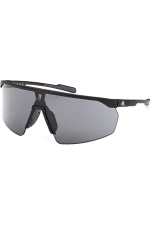 adidas Donna SP0075 PRFM SHIELD 02A Occhiali da sole Plastica Grigio Maschera Normale
