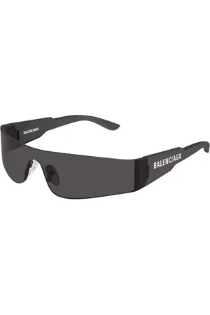 Balenciaga Unisex BB0041S 001 Occhiali da sole Nylon Maschera Normale