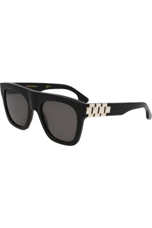 Victoria Beckham Donna VB675S 001 Occhiali da sole Acetato Squadrata Normale