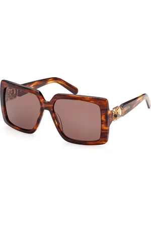 Donna SK0351 52E Occhiali da sole outlet Acetato Marrone Farfalla Normale