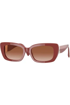 VALENTINO Donna VA4096 511013 Occhiali da sole outlet Plastica Marrone Squadrata Normale Sfumato