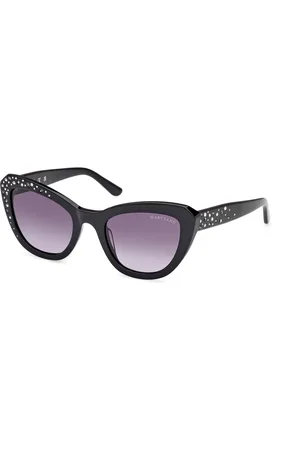 Guess Donna GM00016 01B Occhiali da sole Acetato Fumo Cat Eye Normale