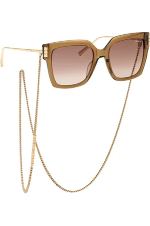 Chopard Donna IKCH353 805 Occhiali da sole Acetato Squadrata Antiriflesso Sfumato