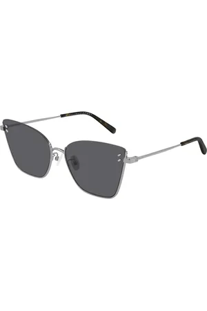 Stella McCartney Donna SC0182S 002 Occhiali da sole outlet Metallo Grigio Squadrata Normale