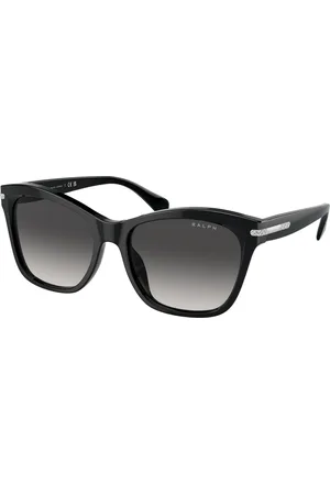 Ralph Lauren Donna RA5310U 50018G Occhiali da sole Acetato Grigio Squadrata Normale Sfumato