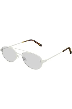 Stella McCartney Unisex SC0180S 003 Occhiali da sole outlet Metallo Grigio Pilot Normale