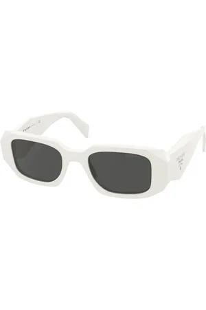 Prada Donna PR 17WS 1425S0 Occhiali da sole Acetato Grigio Squadrata Normale