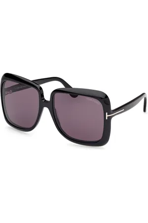 Tom Ford Donna FT1156 LORELAI 01A Occhiali da sole Acetato Fumo Squadrata Normale
