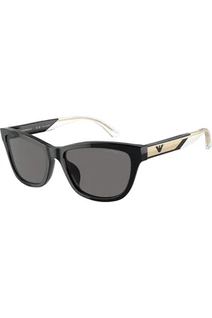 Emporio Armani Donna EA4227U 501787 Occhiali da sole Acetato Grigio Cat Eye Polarizzata