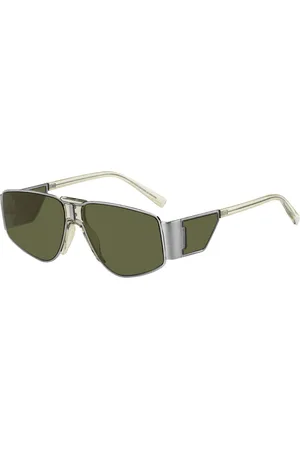 Givenchy Donna GV 7166/S SMF/QT Occhiali da sole Metallo Verde Squadrata Normale