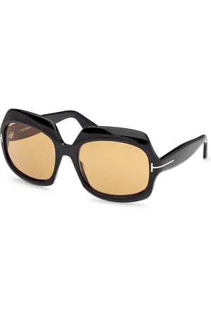 Tom Ford Donna FT1155 REN 01E Occhiali da sole Acetato Marrone Geometrica Normale