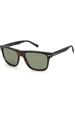 Pierre Cardin Uomo P.C. 6243/S 086/QT Occhiali da sole Acetato Verde Squadrata