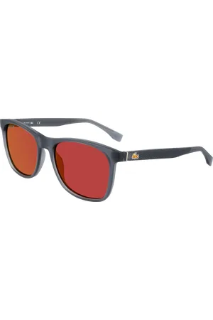 Lacoste Uomo L860SE 035 Occhiali da sole Bio-iniettato Arancione Squadrata Normale Normale