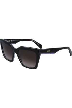 Liu Jo Donna LJ795S 005 Occhiali da sole Acetato Grigio Squadrata Normale Sfumato