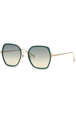 Chopard SCHL02V 300K Occhiali da sole Verde Sfumato