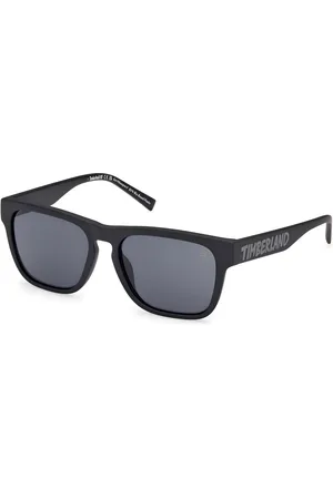 Timberland Unisex TB00011 02A Occhiali da sole Iniettato Fumo Squadrata Normale