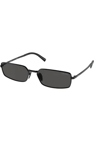 Prada Donna PR A60S 1AB5S0 Occhiali da sole Metallo Grigio Squadrata Normale