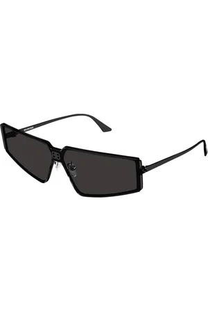 Balenciaga Unisex BB0192S 001 Occhiali da sole Metallo Grigio Squadrata Normale