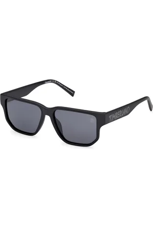 Timberland Unisex TB00013 02D Occhiali da sole Iniettato Fumo Squadrata Polarizzata