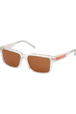 Timberland Unisex TB00012 26E Occhiali da sole Iniettato Marrone Squadrata Normale
