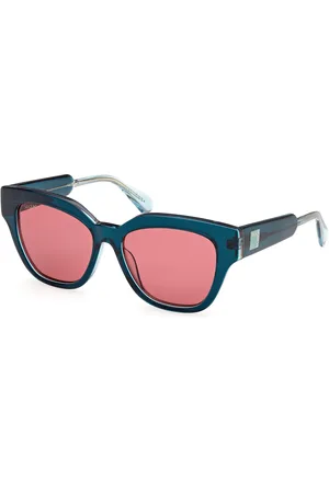 Max&Co. Donna MO0106 98J Occhiali da sole Acetato Marrone Geometrica Normale