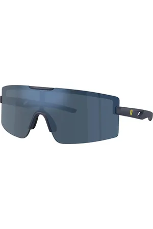 FERRARI Uomo FZ6008U 509/55 Occhiali da sole Iniettato Squadrata Normale