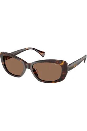 Ralph Lauren Donna RA5322U 500313 Occhiali da sole Acetato Marrone Squadrata Normale