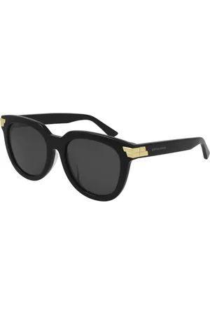 Bottega Veneta Donna BV1104SA 001 Occhiali da sole Acetato Grigio Pantos