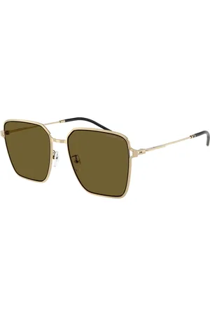 Emporio Armani Donna EA2159D 301373 Occhiali da sole Metallo Marrone Squadrata Normale