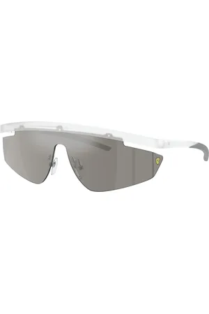 FERRARI Unisex FZ6001 505/6G Occhiali da sole Iniettato Geometrica Normale Specchiato