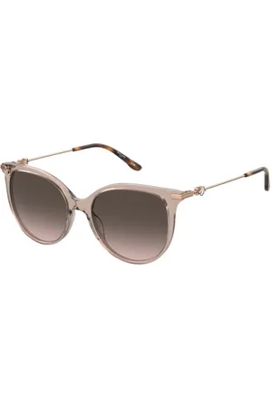 Pierre Cardin Donna P.C. 8528/S 35J/HA Occhiali da sole Acetato Marrone Farfalla Normale Sfumato