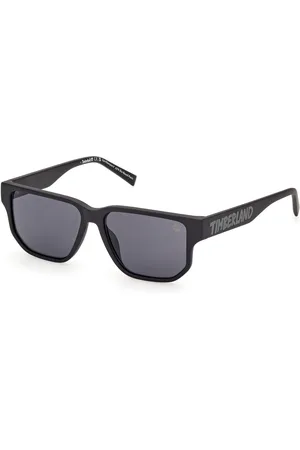 Timberland Unisex TB00013 02A Occhiali da sole Iniettato Fumo Squadrata Normale