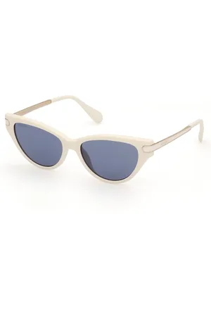 Max&Co. Donna MO0101 21V Occhiali da sole Iniettato Blu Cat Eye Normale