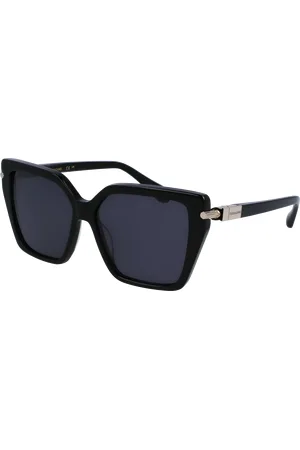 Salvatore Ferragamo Donna SF1106S 001 Occhiali da sole Acetato Grigio Squadrata Normale Normale