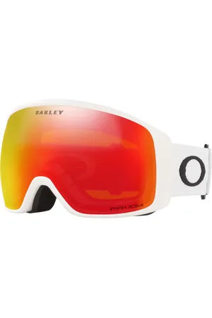 Oakley Uomo OO7104 FLIGHT TRACKER L 710411 Maschere da sci O_Matter Arancione Maschera Normale Prizm