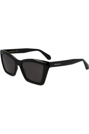 Salvatore Ferragamo Donna SF2039SE 001 Occhiali da sole Squadrata Normale