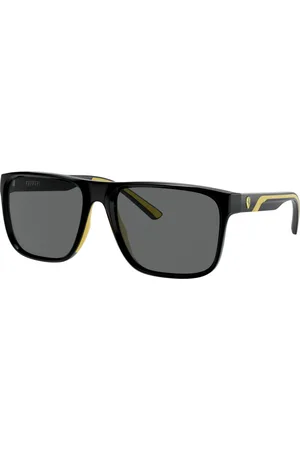 FERRARI Uomo FZ6002U 501/87 Occhiali da sole Iniettato Grigio Squadrata Normale