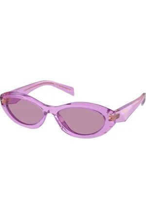 Prada Donna PR 26ZS 13R07Q Occhiali da sole Acetato Geometrica Normale Specchiato