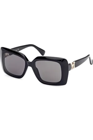 Max Mara Donna MM0030 EMME7 01A Occhiali da sole Acetato Grigio Squadrata Normale